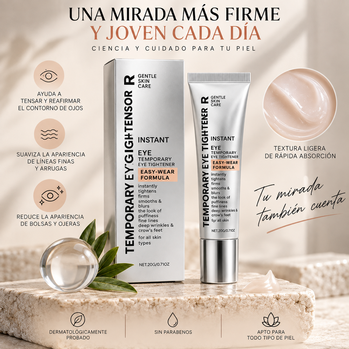 Crema Reafirmante Tensora Para Ojos