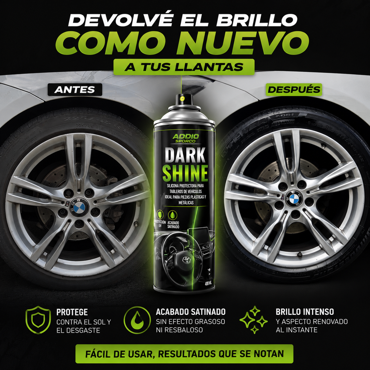 Detallado Carro Aerosol 400 ML