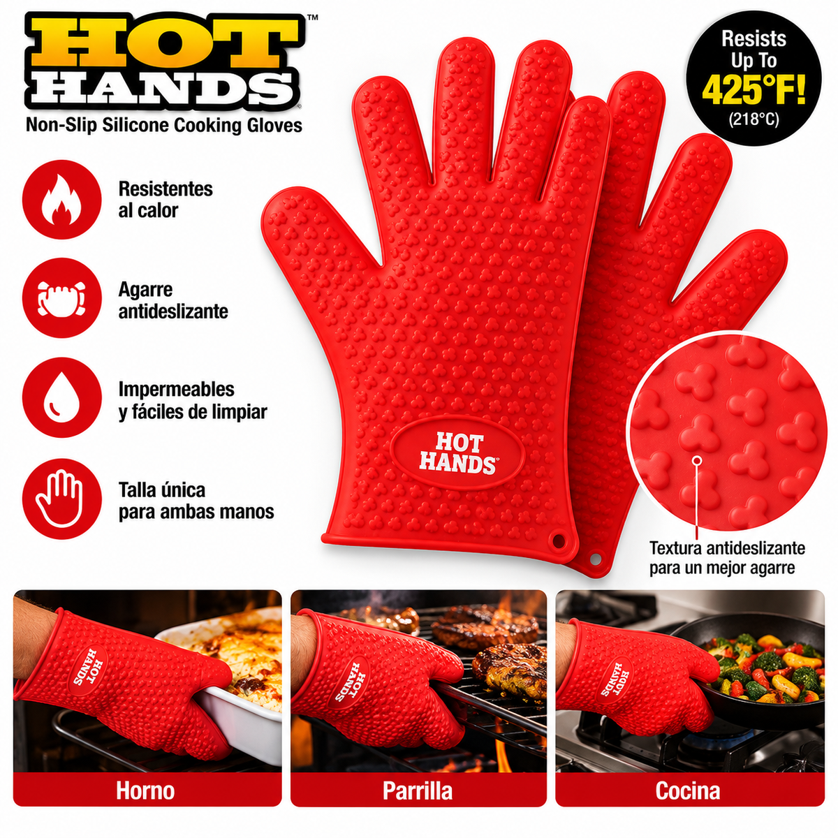 Guantes Protectores Para Asados
