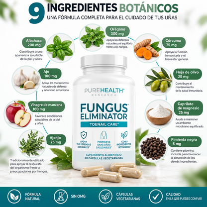 PUREHEALTH ELIMINADOR DE HONGOS
