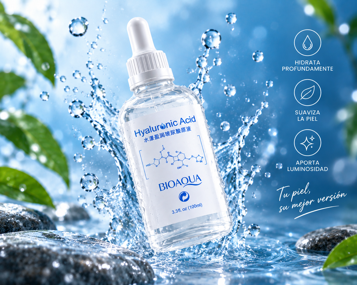 SERUM ACIDO HIALURONICO BIOAQUA 100 ML