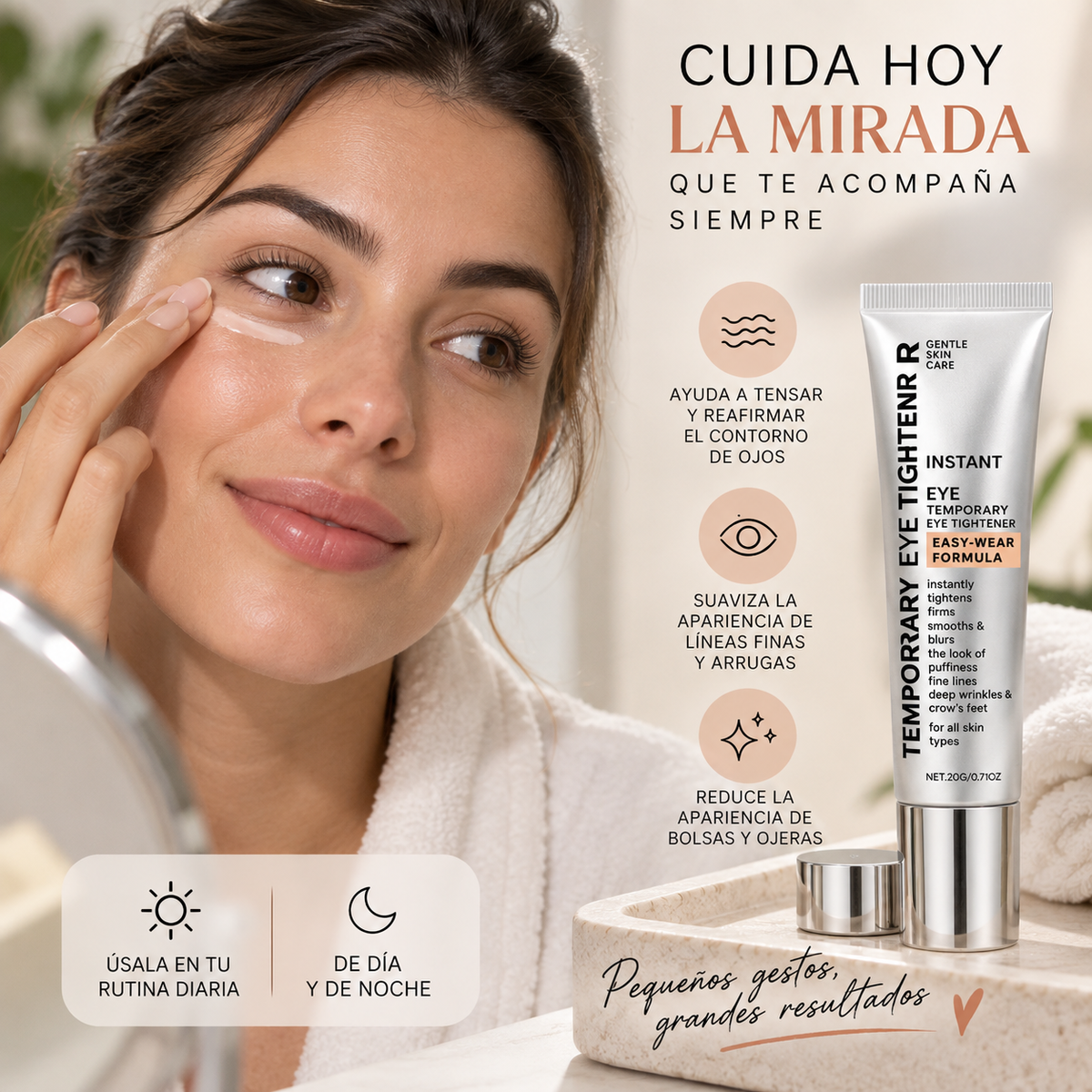 Crema Reafirmante Tensora Para Ojos