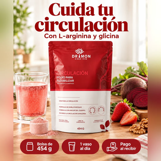 Circulación Dr. Mon, polvo con L-arginina y glicina