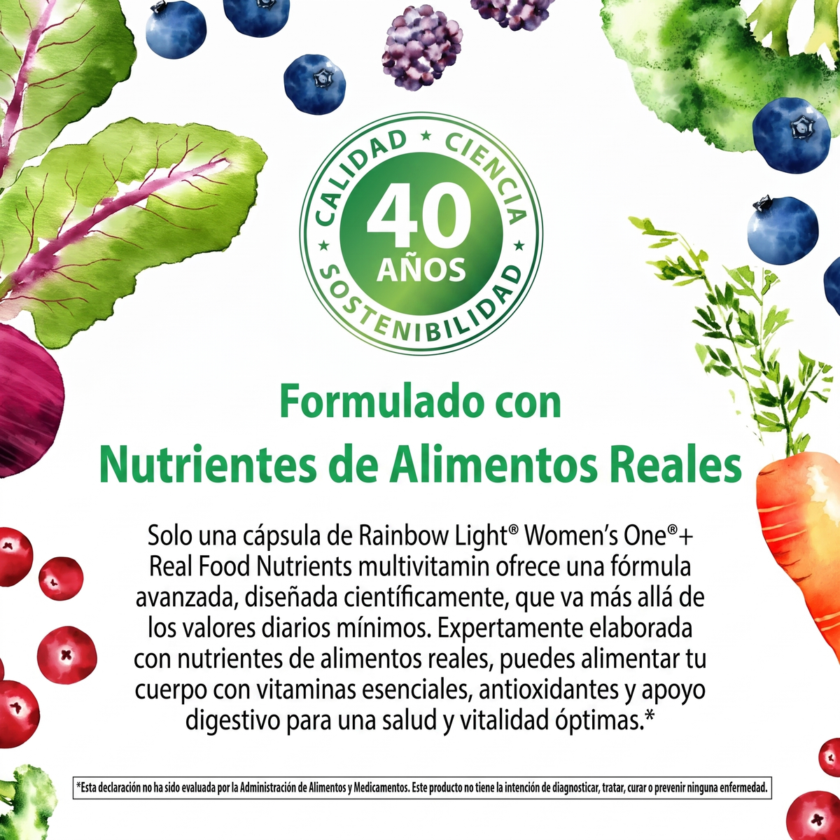 RAINBOW LIGHT WOMENS ONE + MULTIVITAMIN