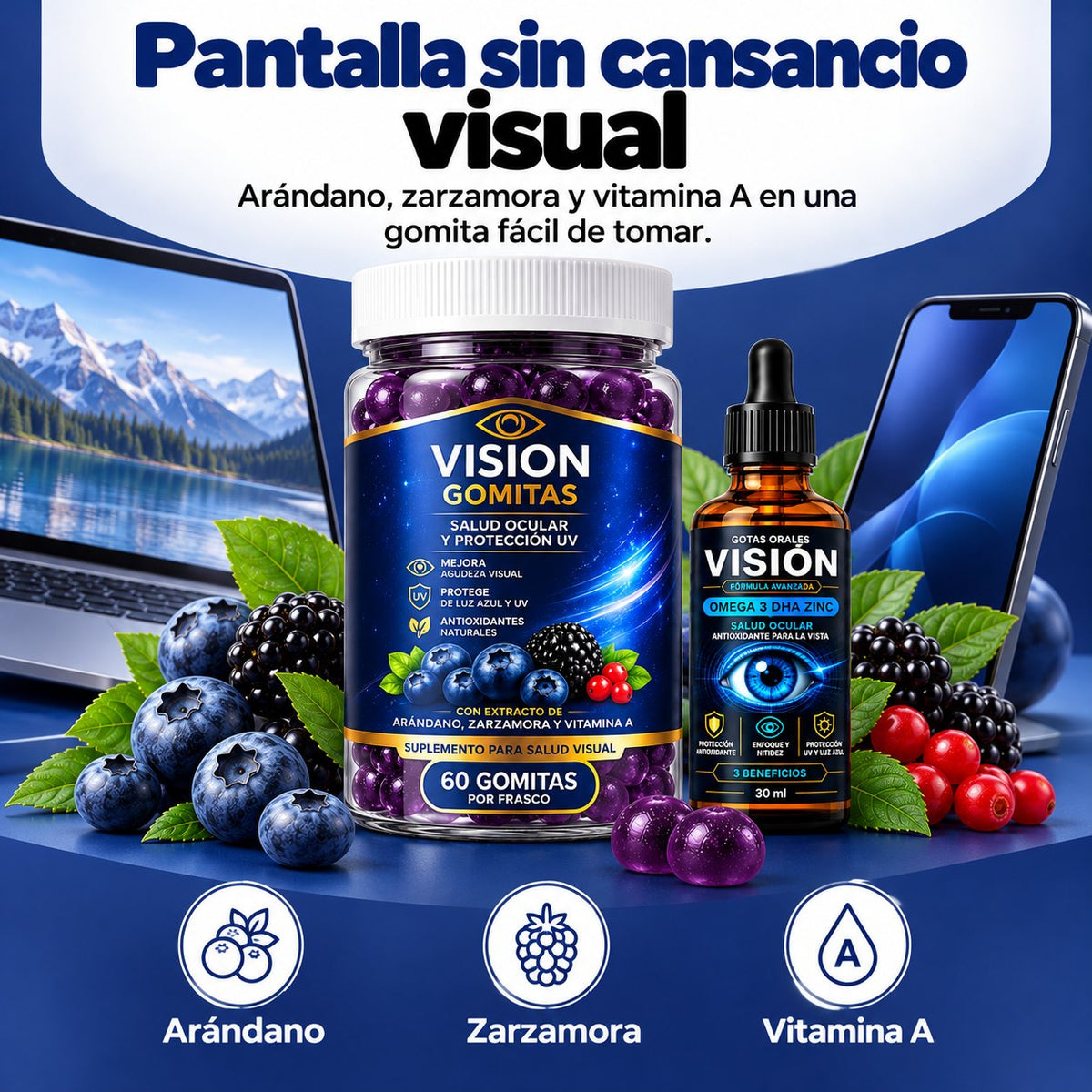 Pantalla sin cansancio visual